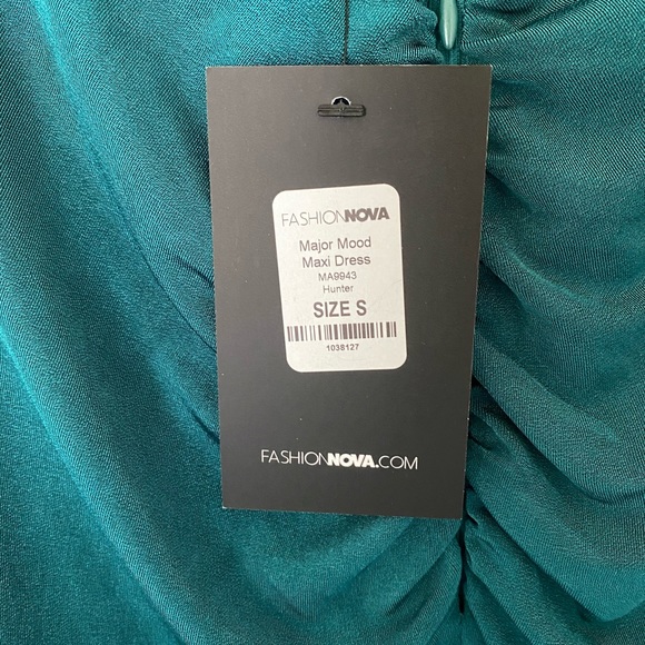 Fashion Nova cowl Neck Maxi Dress - Picture 5 of 5